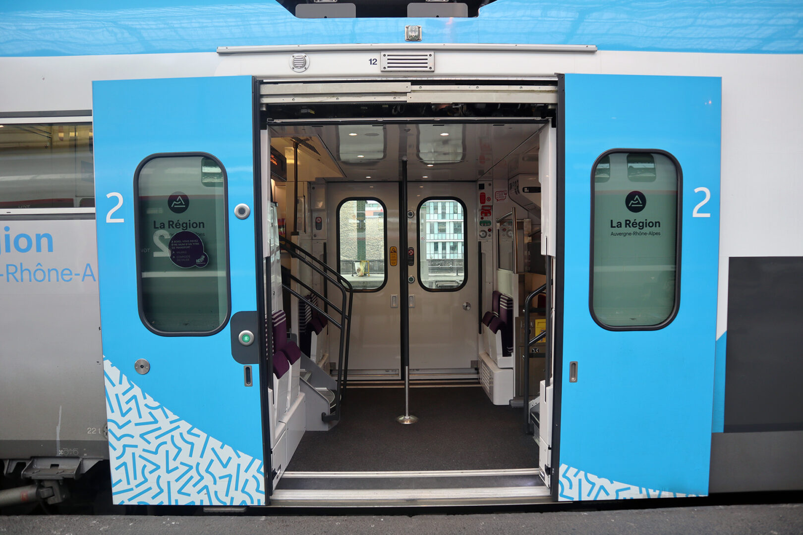 Railway access doors